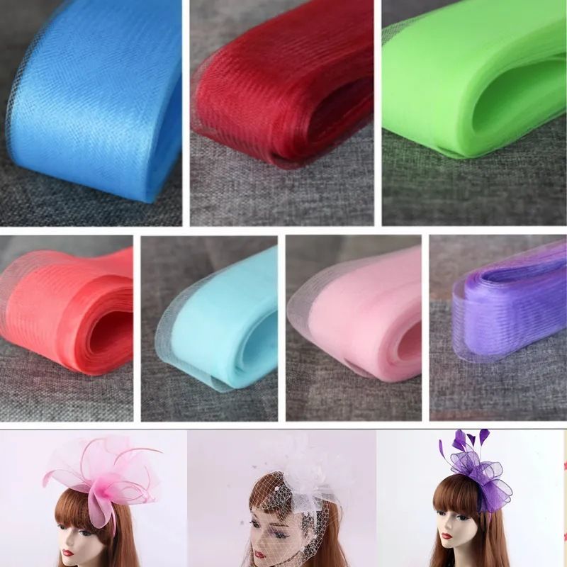 Sewing - 25/50/100/200Yard Stiff Horsehair Braid Mesh Braid