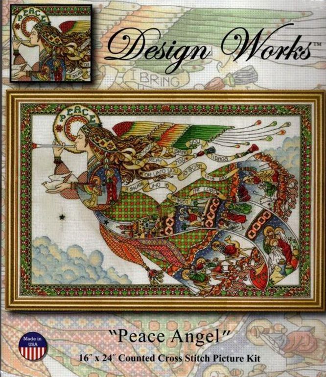 DW 5993 Angel of Peace 70-49 C - Cotton Embroidery Thread Skeins ulasan dan harga