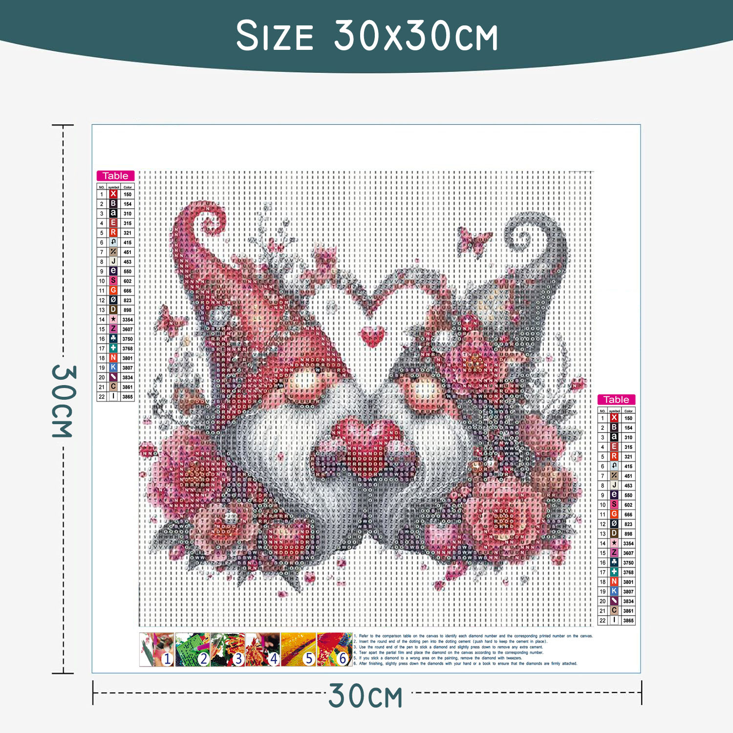 Months Dessert Cup 5D Diamond  - 5D Diamond Painting Kit Full Drill ulasan dan harga