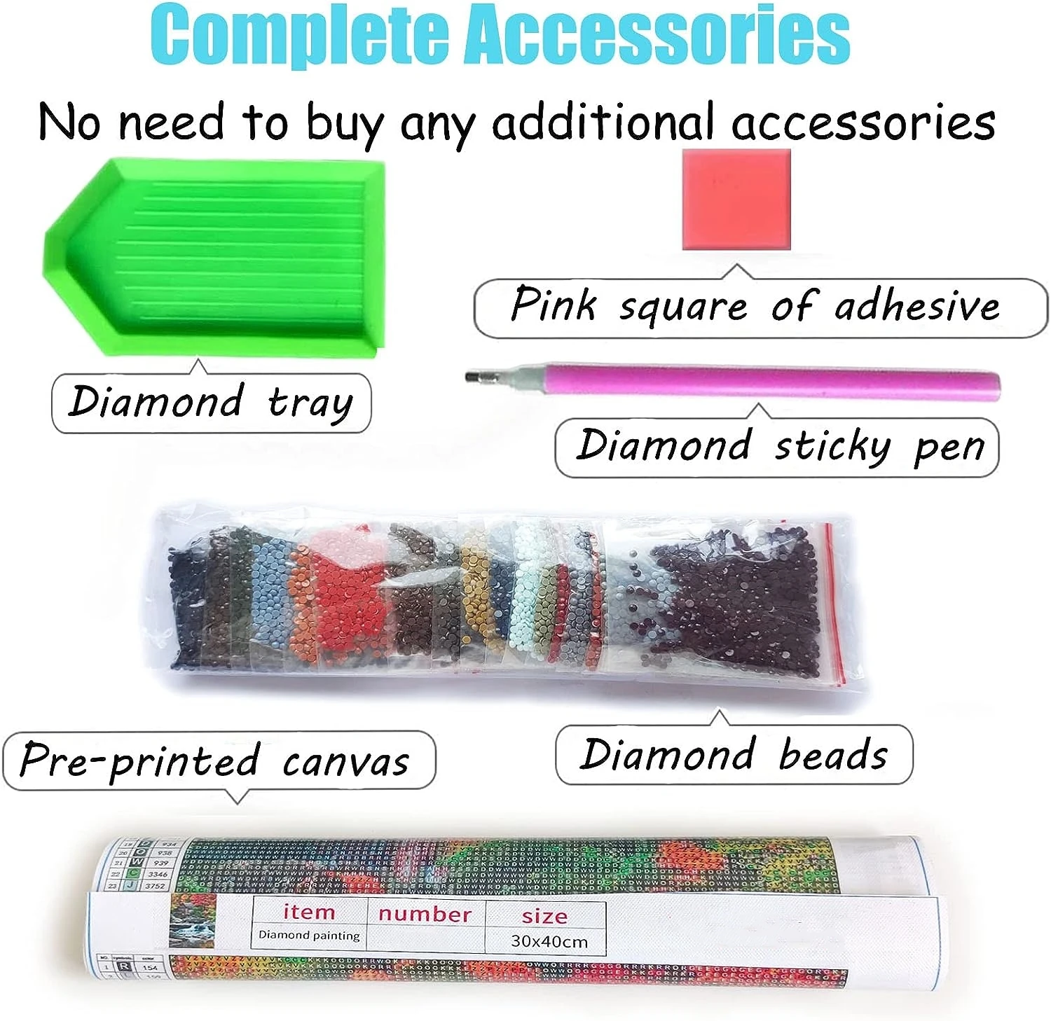 Months Dessert Cup 5D Diamond  - 5D Diamond Painting Kit Full Drill ulasan dan harga