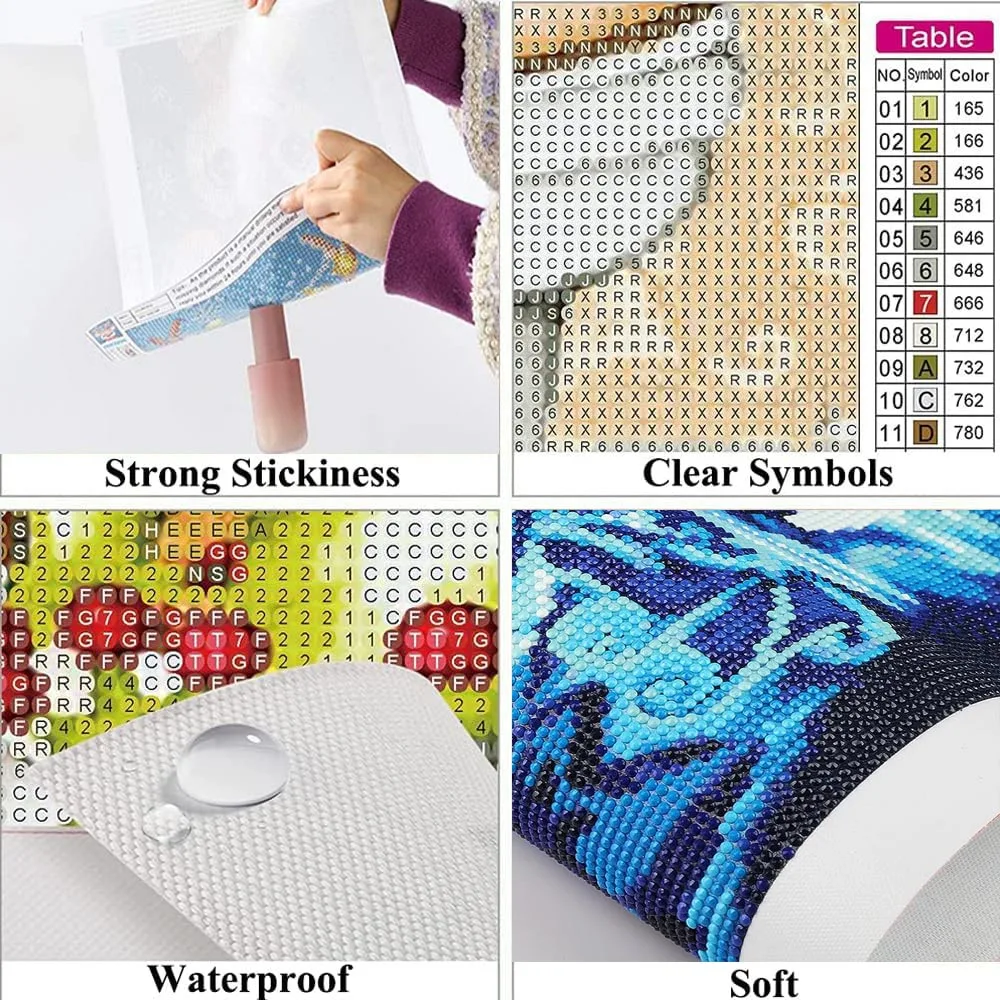Months Dessert Cup 5D Diamond  - 5D Diamond Painting Kit Full Drill ulasan dan harga