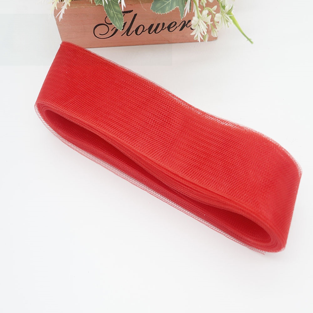25-10yards 2-10cm Plain Crin C - Sewing ulasan dan harga