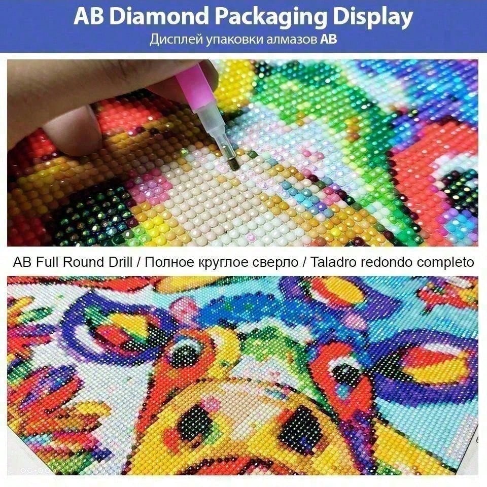 1 piece of 5D DIY flocking clo - 5D Diamond Painting Kit Full Drill ulasan dan harga