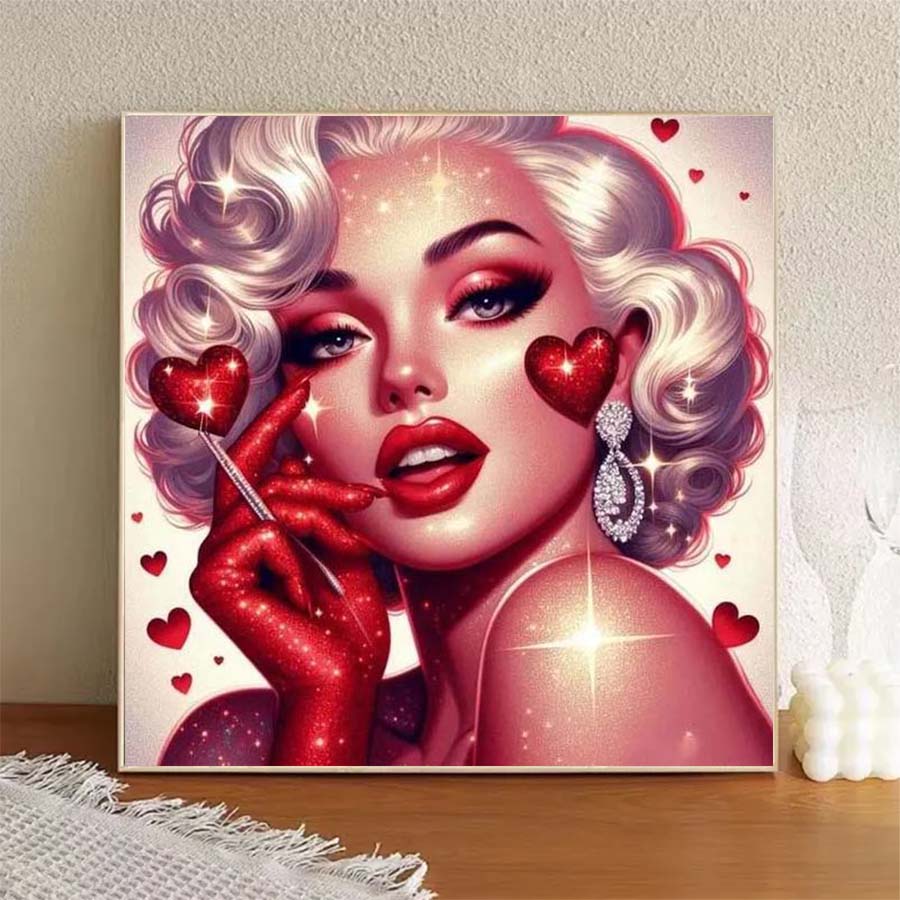 1 piece 5D DIY flocking cloth, - 5D Diamond Painting Kit Full Drill ulasan dan harga