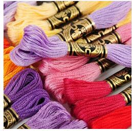 OneRoom French DMC Floss Embro - Cotton Embroidery Thread Skeins ulasan dan harga