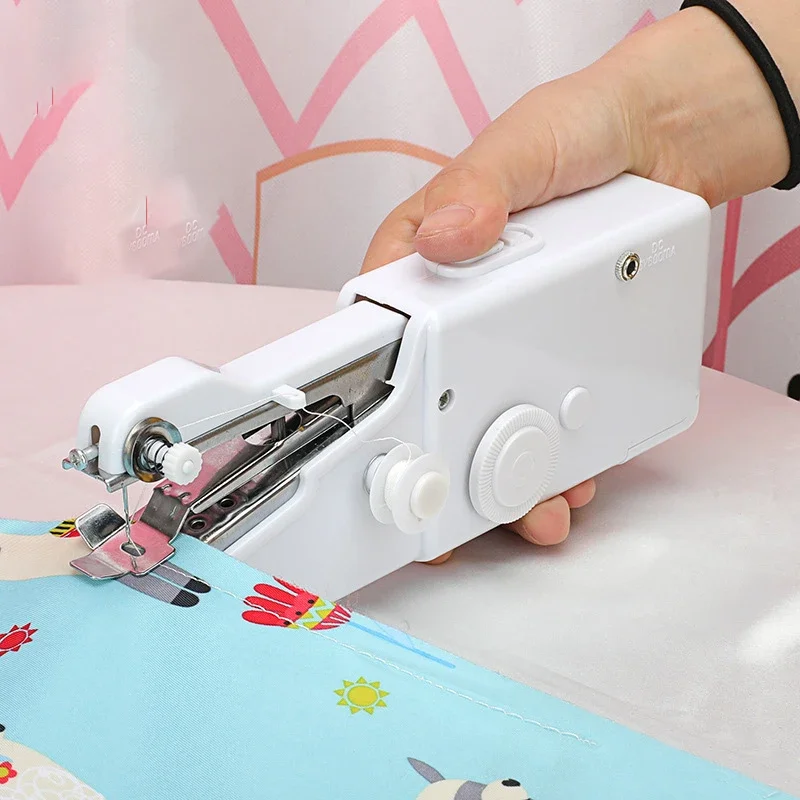 Domestic Sewing Machine Presse - Mini Electric Sewing Machine Handheld ulasan dan harga