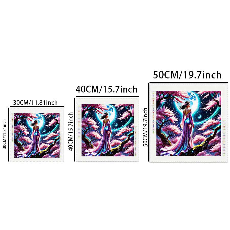 1 piece 5D DIY flocking cloth, - 5D Diamond Painting Kit Full Drill ulasan dan harga