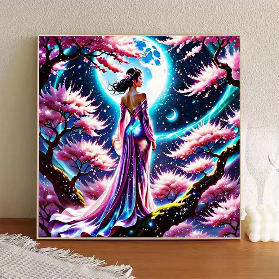 1 piece 5D DIY flocking cloth, - 5D Diamond Painting Kit Full Drill ulasan dan harga