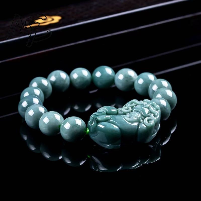 Natural Real Emerald Blue Wate - Beading ulasan dan harga