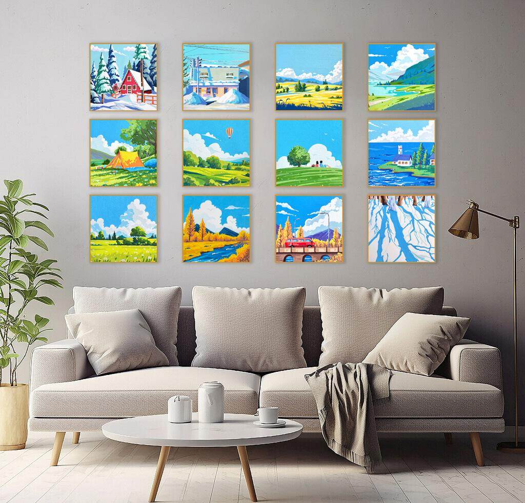 Forever Young 5D DIY Diamond P - 5D Diamond Painting Kit Full Drill ulasan dan harga