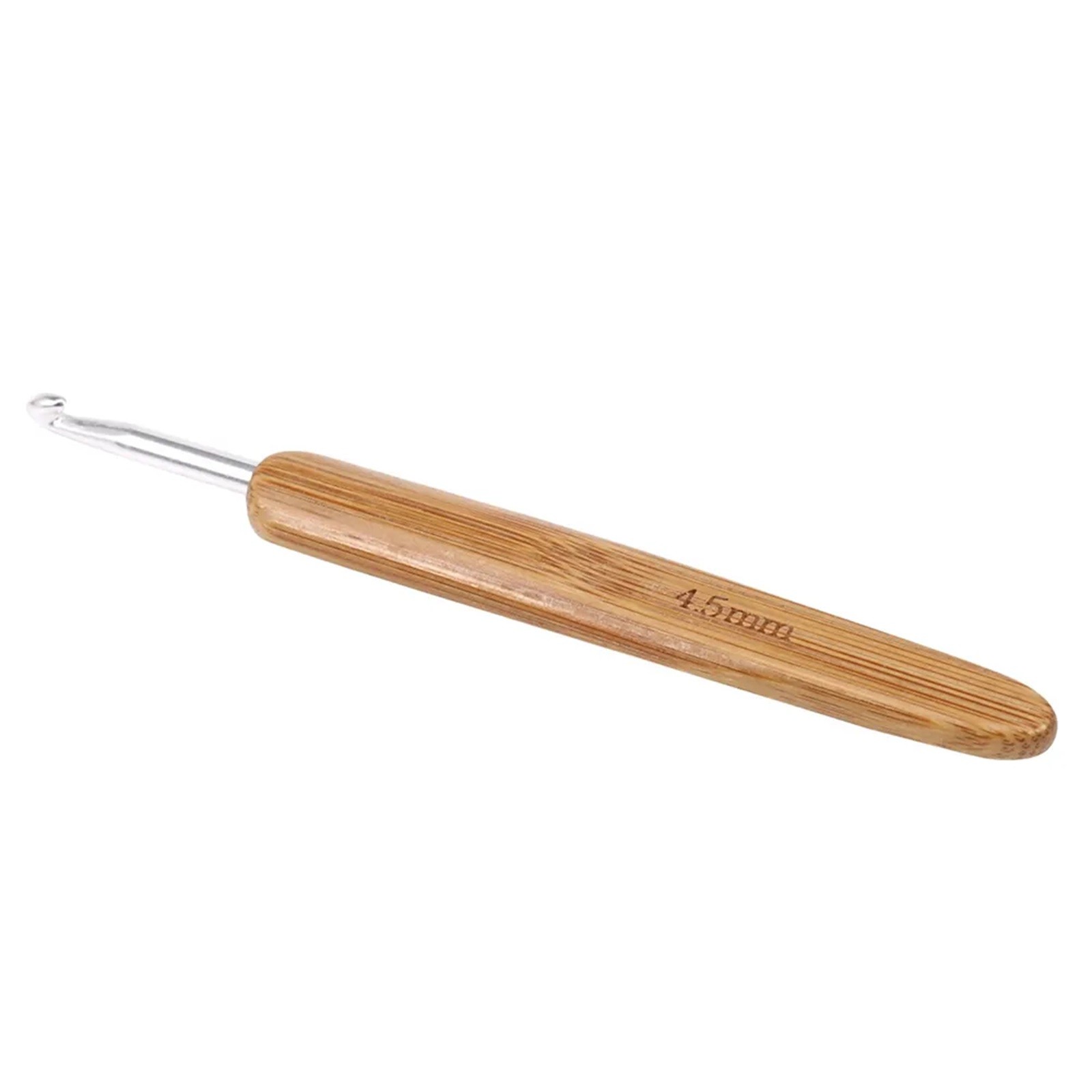 Artisanal Bamboo-Wood Crochet  - Wooden Crochet Hooks Ergonomic Handle ulasan dan harga