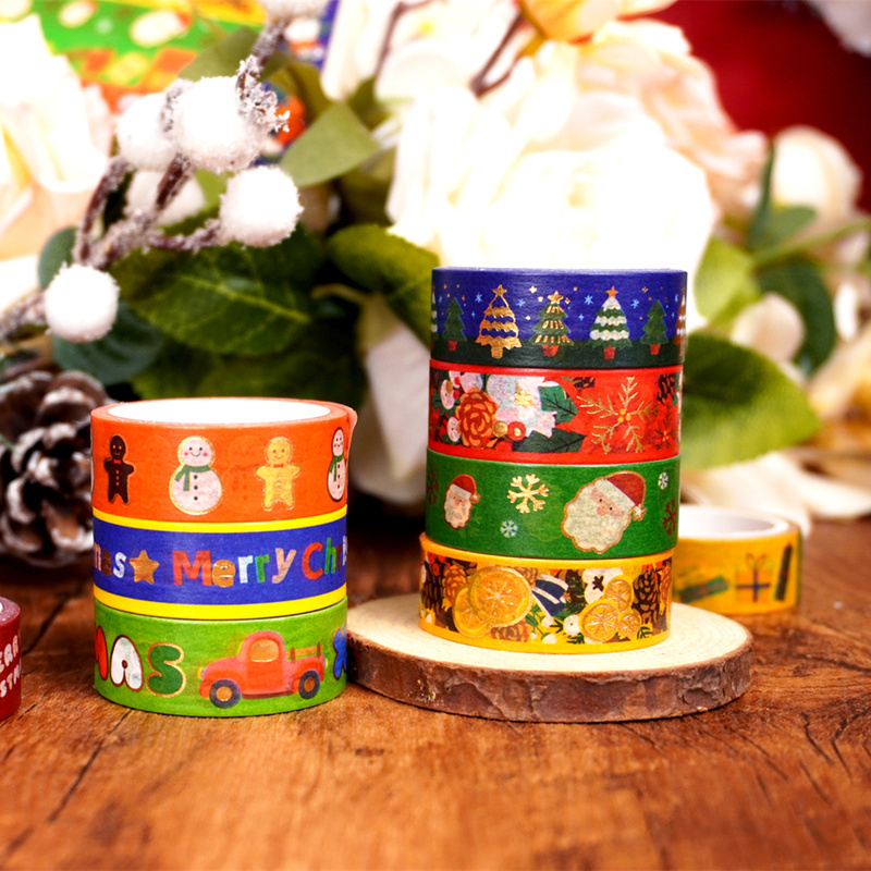12 Rolls Of Vintage Christmas  - Scrapbooking ulasan dan harga