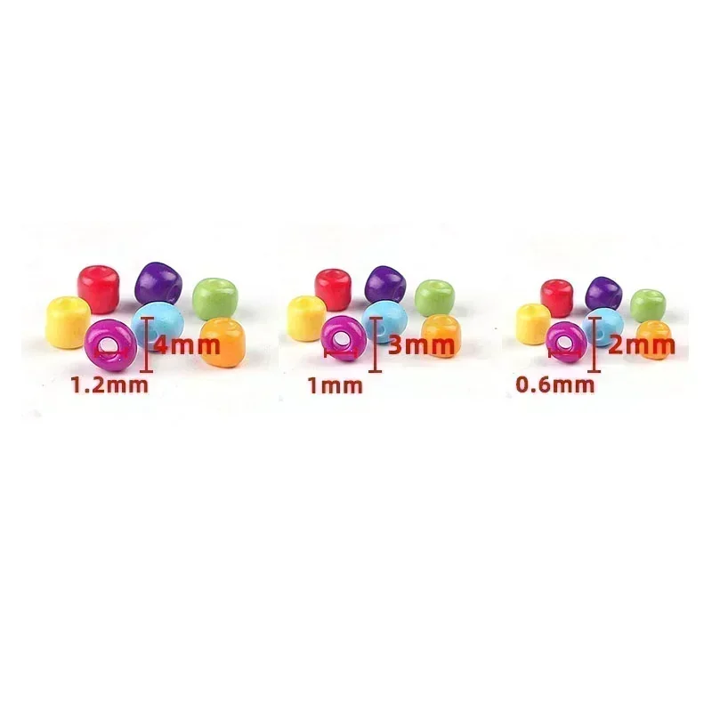 10g Colorful Glass Seed Beads  - Glass Seed Beads 2Mm Jewelry Making ulasan dan harga