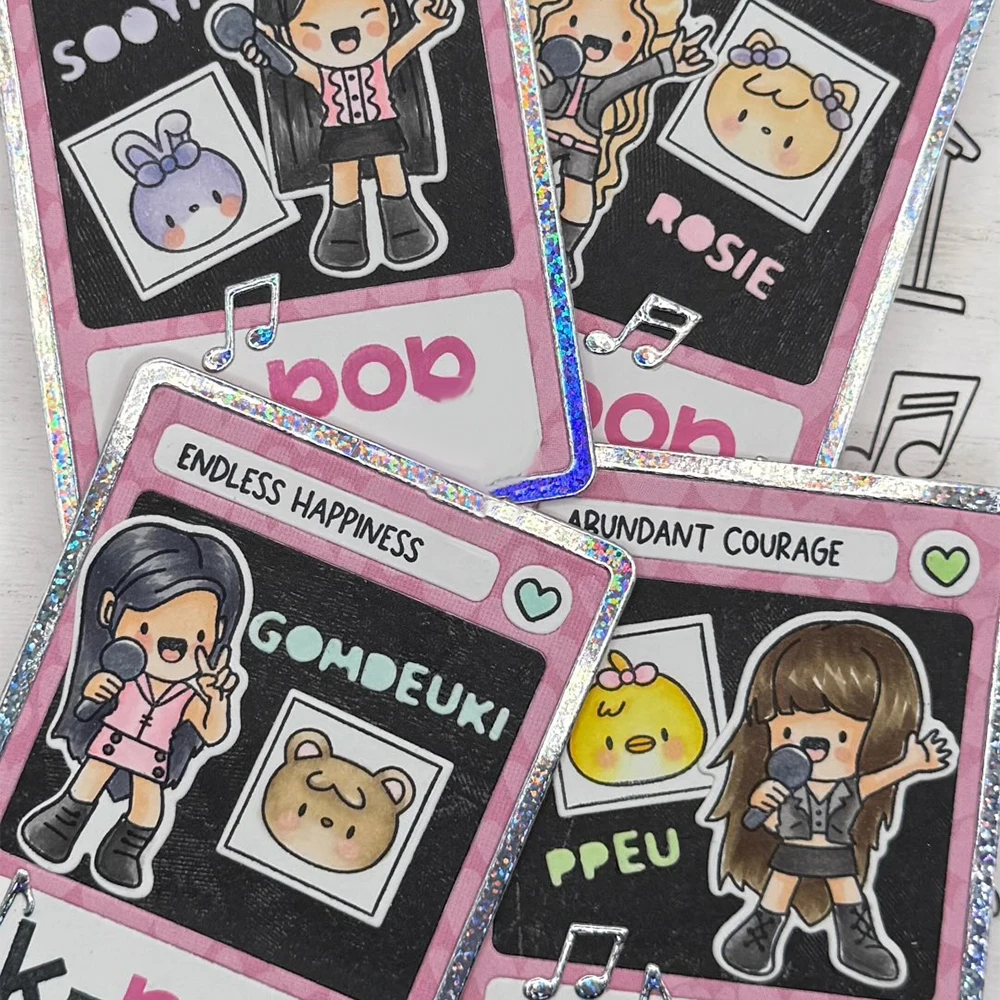 Concert Boy Girl Band Clear Si - Clear Silicone Stamps For Card Making ulasan dan harga