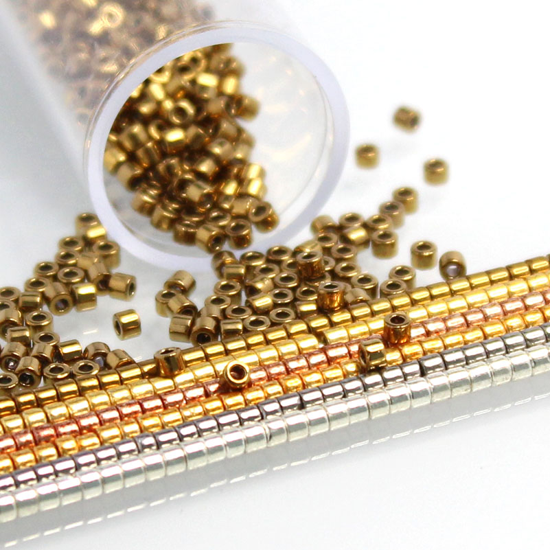 Japanese MKU Glass  Beads  Met - Glass Seed Beads 2Mm Jewelry Making ulasan dan harga