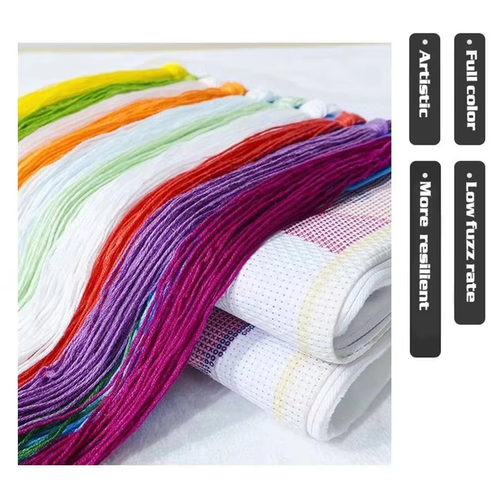 Photo Custom Embroidery Kits 1 - Cotton Embroidery Thread Skeins ulasan dan harga
