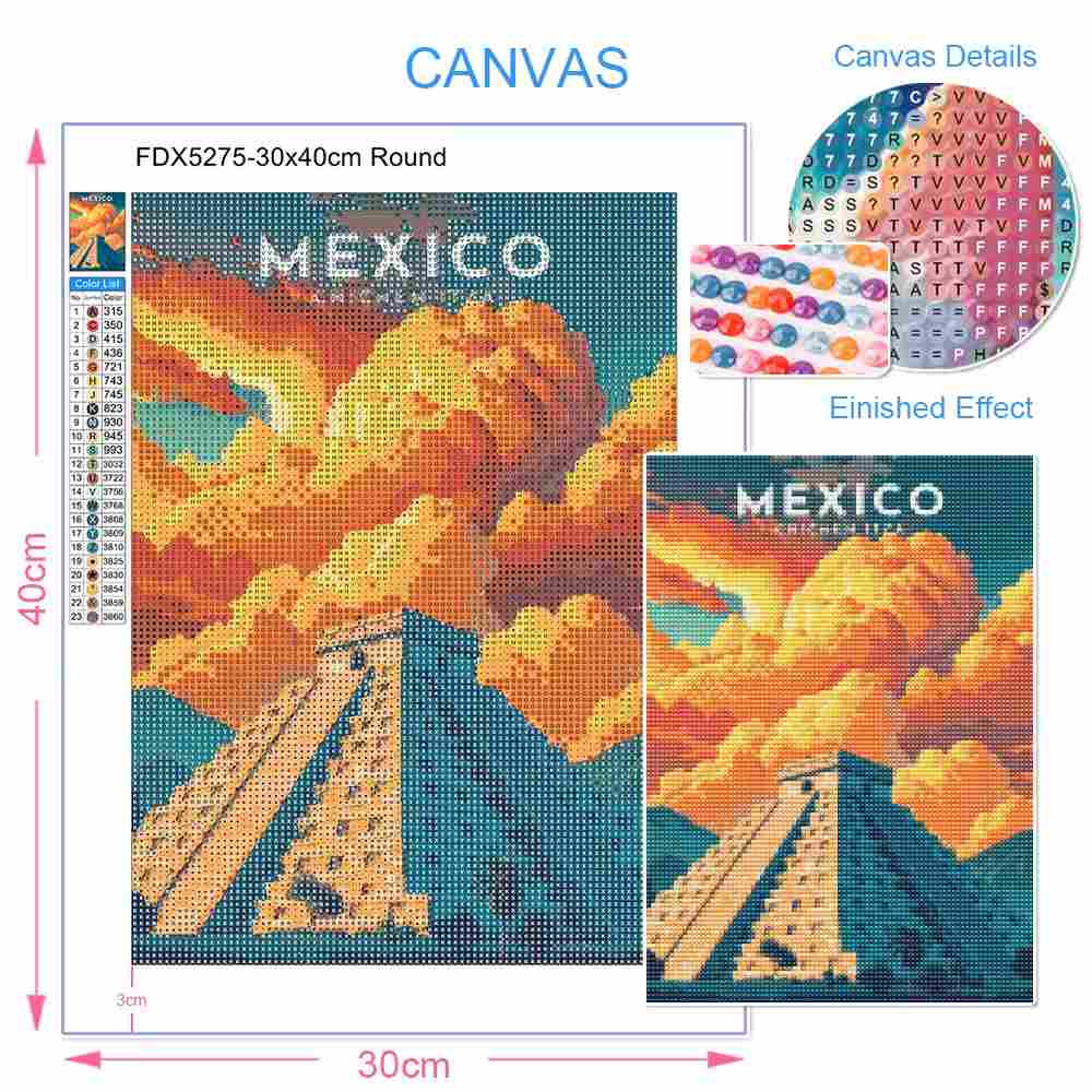 VIVID GEM 5D DIY Diamond Paint - 5D Diamond Painting Kit Full Drill ulasan dan harga