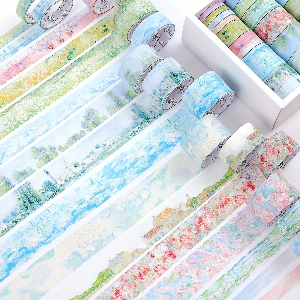 20 Rolls Vintage Garden Washi  - Painting Supplies ulasan dan harga